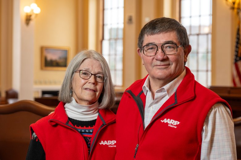 Maine Couple Advocates for Seniors, Wins AARP Award Today