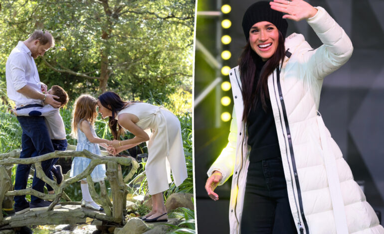 Meghan Markle Celebrates Holidays with New Family Photos
