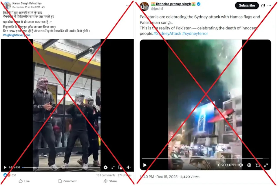 Misinformation Spreads Following Bondi Beach Attack in Sydney