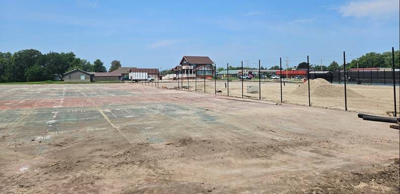 Newton Approves $22,850 Change Order for Tennis Court Light Pole Removal