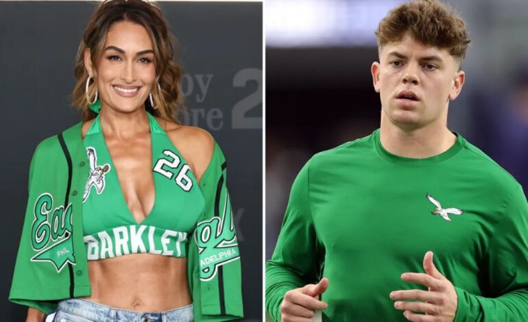 Nikki Garcia Sparks Dating Rumors in Eagles Jersey, Fans React