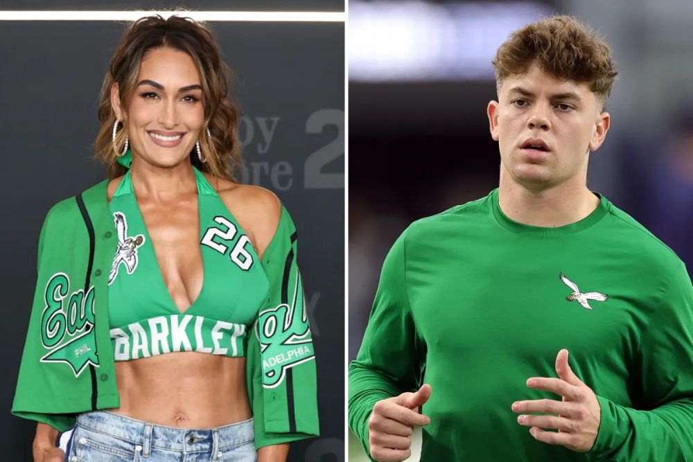 Nikki Garcia Sparks Dating Rumors in Eagles Jersey, Fans React