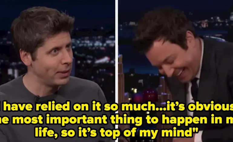 OpenAI’s Sam Altman Can’t Imagine Parenting Without ChatGPT