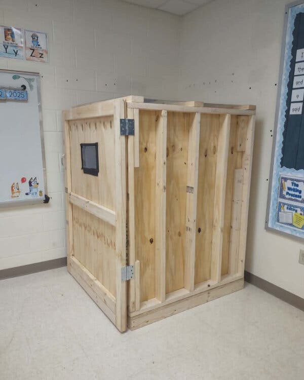 Outrage Over ‘Timeout Box’ for Students in New York School District