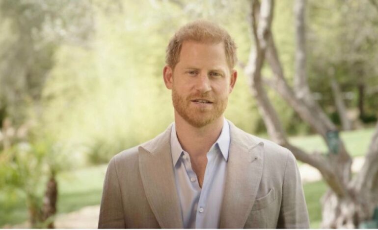 Prince Harry Returns to “Late Show” with Playful Viral Clip