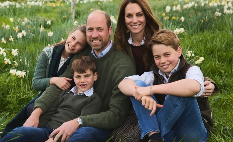 Prince William and Kate Share Family Christmas Card Reflecting Growth