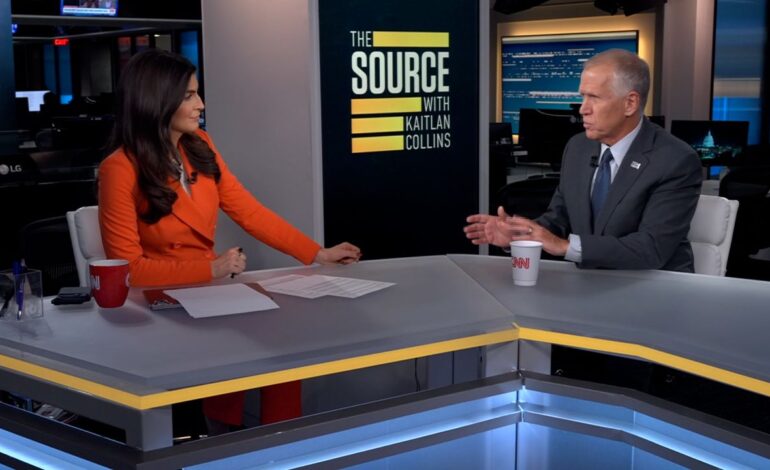 Republican Senator Thom Tillis Criticizes Hegseth’s Pentagon Leadership