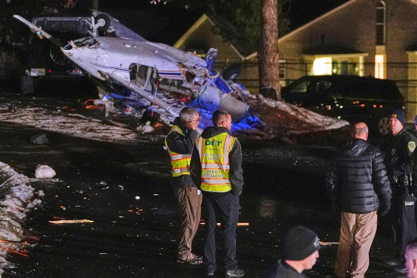 Small Plane Crashes into New Hampshire Condominiums: Pilot Hurt