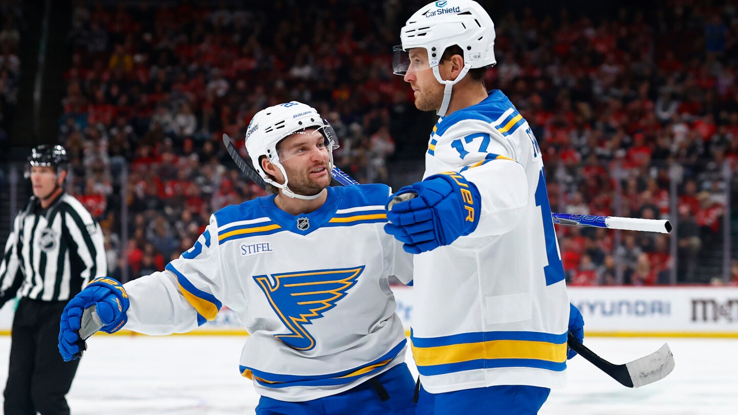 St. Louis Blues’ Walker Out 8 Weeks; Alexandrov Traded to Kings