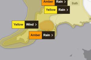 Storm Bram Set to Strike Devon with Severe Weather Warnings