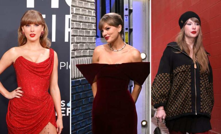 Taylor Swift Shines in Fashion Highlights of 2025