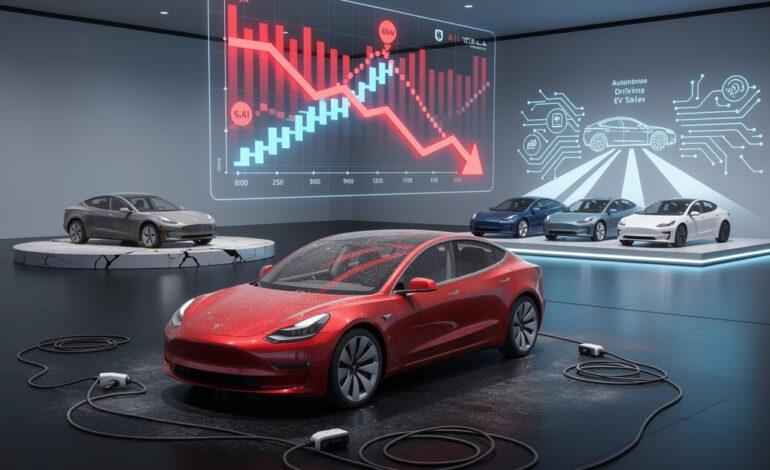 Tesla Sales Plunge to Lowest in Four Years, Musk Faces Backlash