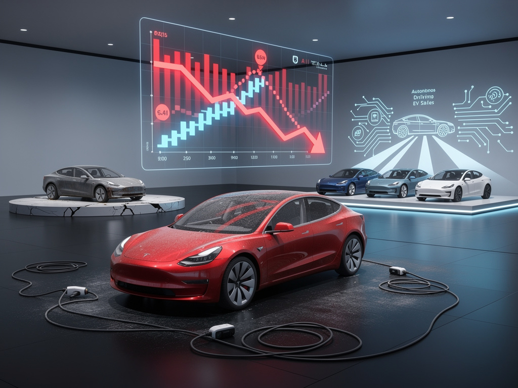 Tesla Sales Plunge to Lowest in Four Years, Musk Faces Backlash