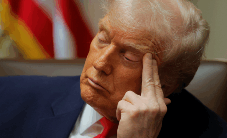 Trump Struggles to Stay Awake During Cabinet Meeting Amid Criticism