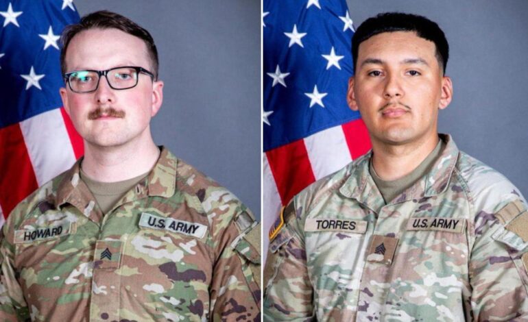 Two Iowa National Guard Members Killed in Syria Attack