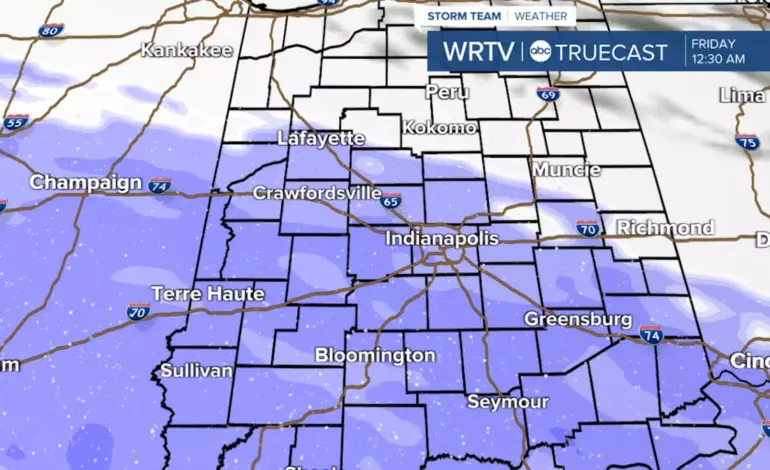 Urgent Snowstorm Warning Issued for Central Indiana This Week