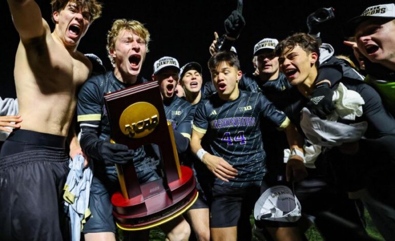 Washington Secures First NCAA Men’s Soccer Title with Overtime Thriller