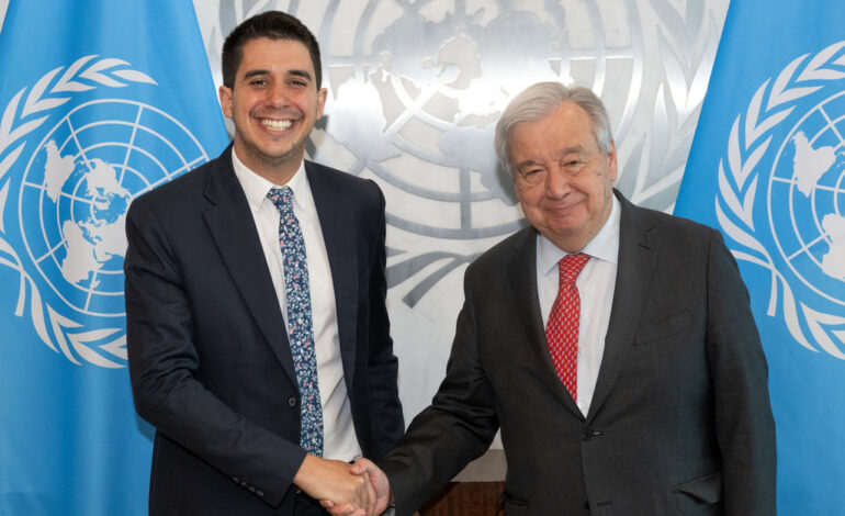 Youngest UN Official Felipe Paullier Takes Charge to Empower Youth
