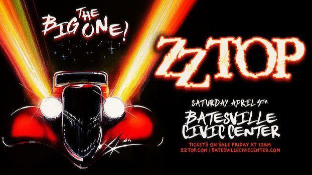 ZZ Top Announces Concert in Batesville for April 2026