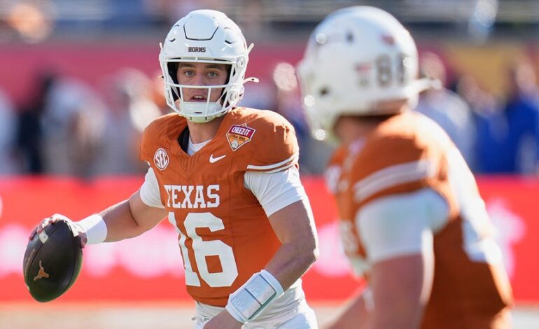 Arch Manning’s 60-Yard Dash Secures Texas’ Citrus Bowl Victory