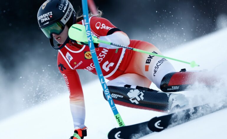 Camille Rast Challenges Shiffrin’s Slalom Dominance in Slovenia