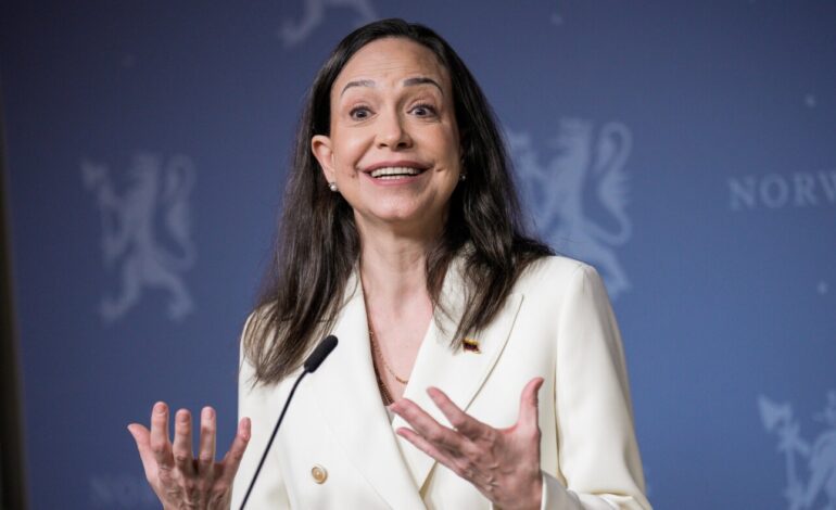 Maduro Captured: Maria Corina Machado Urges Support for González