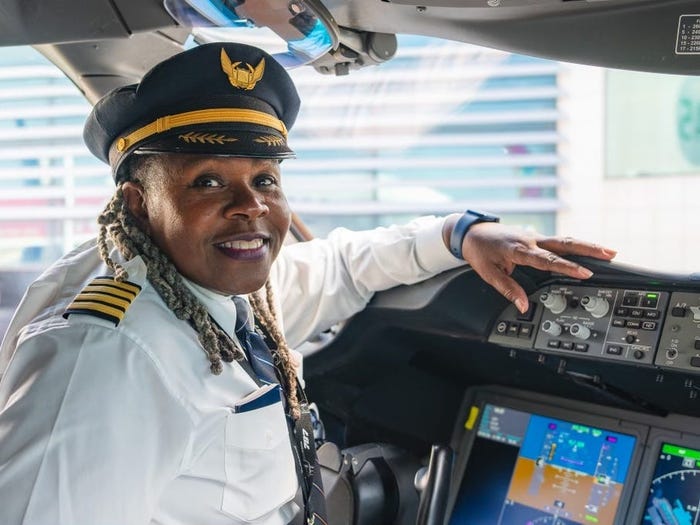 Retired United Pilot Theresa Claiborne Breaks Aviation Barriers