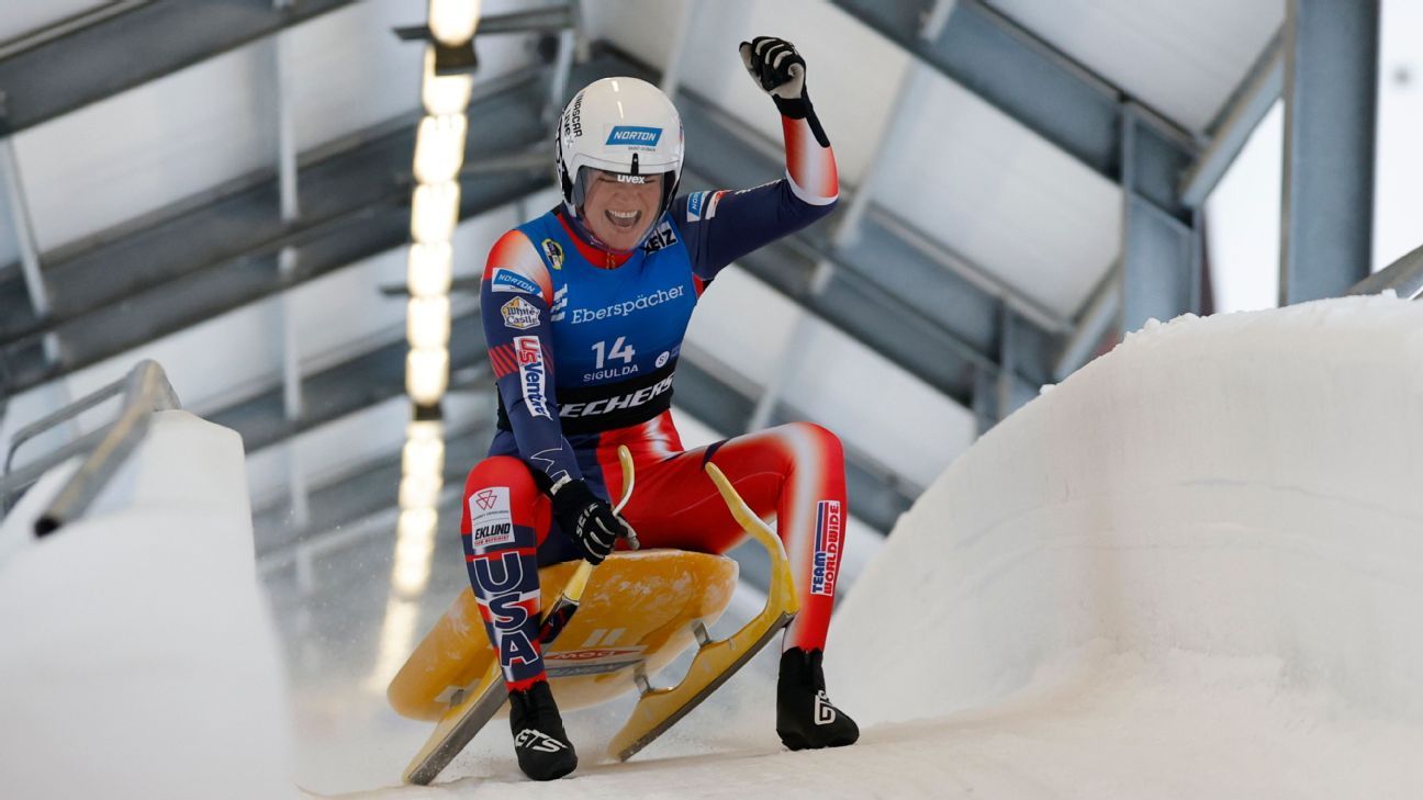 Summer Britcher Claims Second Luge Victory of the Season